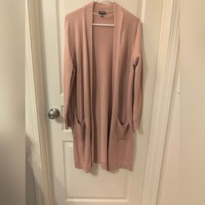 Torrid Blush Open Front Cardigan Sweater